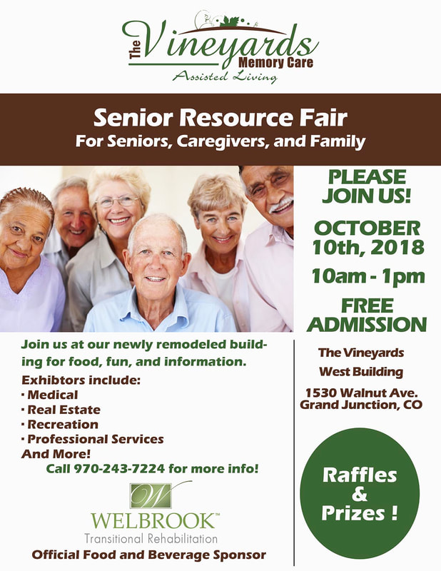 Senior Resource Fair at The Vineyards Memory Care